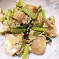 クックけいたま's cooksnap of when they made 簡単！ヘルシー！豆苗と麩の卵とじ.
