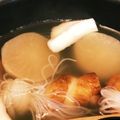 かぼす１２３'s cooksnap of when they made 炊飯器で、おでんの大根の下ゆで.