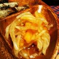 メダカの赤ちゃん's cooksnap of when they made 柿と大根のなます～レモン風味～.
