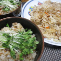 ジョングレ's cooksnap of when they made 炊き込みご飯☆なめ茸とツナと生姜と塩昆布.