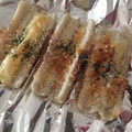 花団子＊'s cooksnap of when they made ★トースターでちくわのサバマヨ挟み焼き★.
