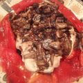 mimiko10's cooksnap of when they made ショウガチキンとキノコのオニオンソース.