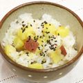 Ery's cooksnap of when they made さつま芋ご飯.
