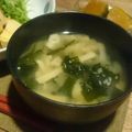 miichang's cooksnap of when they made 切り干し大根とわかめの味噌汁.