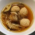 うさぎとパンダ's cooksnap of when they made 肉団子ときのこのスープ.
