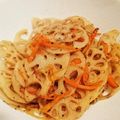 T❀mo's cooksnap of when they made ペッパー香る♡れんこんの塩きんぴら.