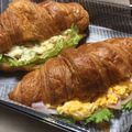 しゃべちゃん's cooksnap of when they made クロワッサンサンドのお弁当.