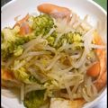 クロ羊's cooksnap of when they made 簡単！ブロッコリーともやしの中華煮.