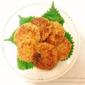 nemarin's cooksnap of when they made メープル胡麻れんこん餅♪.