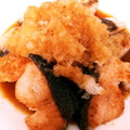 みずばん's cooksnap of when they made 鮭のムニエルおろぽんバターソース.