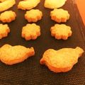 mfmf508's cooksnap of when they made おやつにぴったり♪全粒粉チョコビスケット.