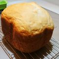 にこにことうま's cooksnap of when they made HBで★もっちり米粉食パン.
