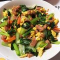 Soumama☆彡's cooksnap of when they made こまつな～でチャンプル！！.