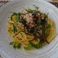 melmarilyn's cooksnap of when they made ３６年も飽きない！ツナ　大根おろし　スパ.