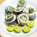 チャーミル's cooksnap of when they made 秋刀魚のくるりんねぎしそ巻揚げ.