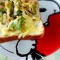 さん屁ぇです's cooksnap of when they made ツナアボカドのわさび醤油トースト☆.
