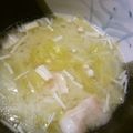 たなぴー's cooksnap of when they made あまあま★キャベツとベーコンの味噌汁.