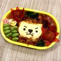プレモルっ子's cooksnap of when they made 動物キャラ弁きりんライオンパンダ猿.