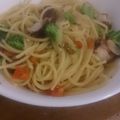 pademelon's cooksnap of when they made タコとブロッコリーのアンチョビパスタ.