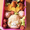 杏優花ママ♡'s cooksnap of when they made キャラ弁☆プリキュア☆モフルン.