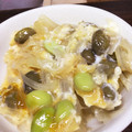 卵せんべい's cooksnap of when they made たまご丼・・枝豆たくさんのたまご丼.