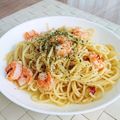 そうジロー's cooksnap of when they made レモン風味♡海老のペペロンチーノ.