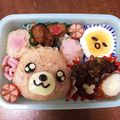 rechan＊'s cooksnap of when they made キャラ弁☆プリキュア☆モフルン☆全身.