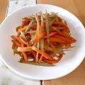 ◉’’•）あかさん's cooksnap of when they made 簡単 きんぴらごぼう.