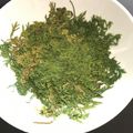 クックVVDYZ3☆'s cooksnap of when they made ニンジンの葉を冷凍保存.