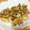 のんたろす♫'s cooksnap of when they made ガーリックバター醤油de♡エリンギ炒め.