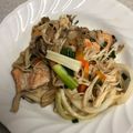 愛mama2014's cooksnap of when they made 包まない！野菜たっぷり鮭のホイル焼き風.