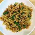 ☆yurino67☆'s cooksnap of when they made 超簡単！豚肉とピーマン玉ねぎてりやき炒め.