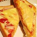 ミルキーーウェイ's cooksnap of when they made ズボラ飯 かにかまトースト.