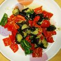 teast's cooksnap of when they made なすと赤ピーマンの味噌炒め.