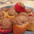 ＭerＯ's cooksnap of when they made 簡単！輪切りのピーマンの肉詰め♡.