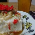 ダイナマイト漆黒's cooksnap of when they made お好み焼き具材で冷ややっこ.