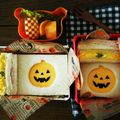 めいぶー★'s cooksnap of when they made キャラ弁♡ハロウィン 簡単サンドイッチ.