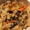 ゆきこのすけ's cooksnap of when they made じゃがいもとにんじんとベーコンの卵炒め.