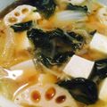 ＼sana／'s cooksnap of when they made 白菜とベーコンの味噌バタースープ☆.