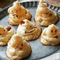 SDまちまちこちゃん's cooksnap of when they made ゴーストレーズンメレンゲクッキー.
