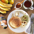 arare*'s cooksnap of when they made 甘酒パンケーキ／もちもち食感やさしい甘さ.