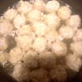せまめのキッチン's cooksnap of when they made 超簡単！白菜入り鶏団子スープ♡.