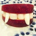 りゅうのすけこ's cooksnap of when they made ハロウィンデザート　ドラキュラの怖い歯.