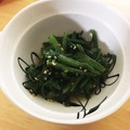 alice218's cooksnap of when they made 簡単＊春菊のごま和え.