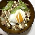 ぬこたん✩'s cooksnap of when they made ガッツリ豚丼でガッチリ男の胃袋♥温玉のせ.