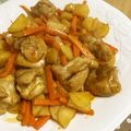 blue_apron's cooksnap of when they made 鶏もも肉と野菜の甘辛照り煮.