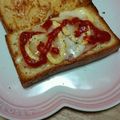 ぱーね's cooksnap of when they made ラクチン♬朝のピザトースト♪.