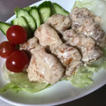 sakimi☆'s cooksnap of when they made ■簡単手作り■マヨソース☆えびマヨ鶏マヨ.