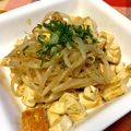 canondancer's cooksnap of when they made 豆腐ともやしのピリ辛炒め.