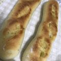 ギン’sキッチン's cooksnap of when they made 朝焼くだけ⁉不思議パンのフランスパン.